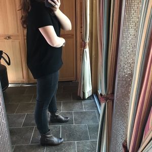 Madewell crepe tailored tee